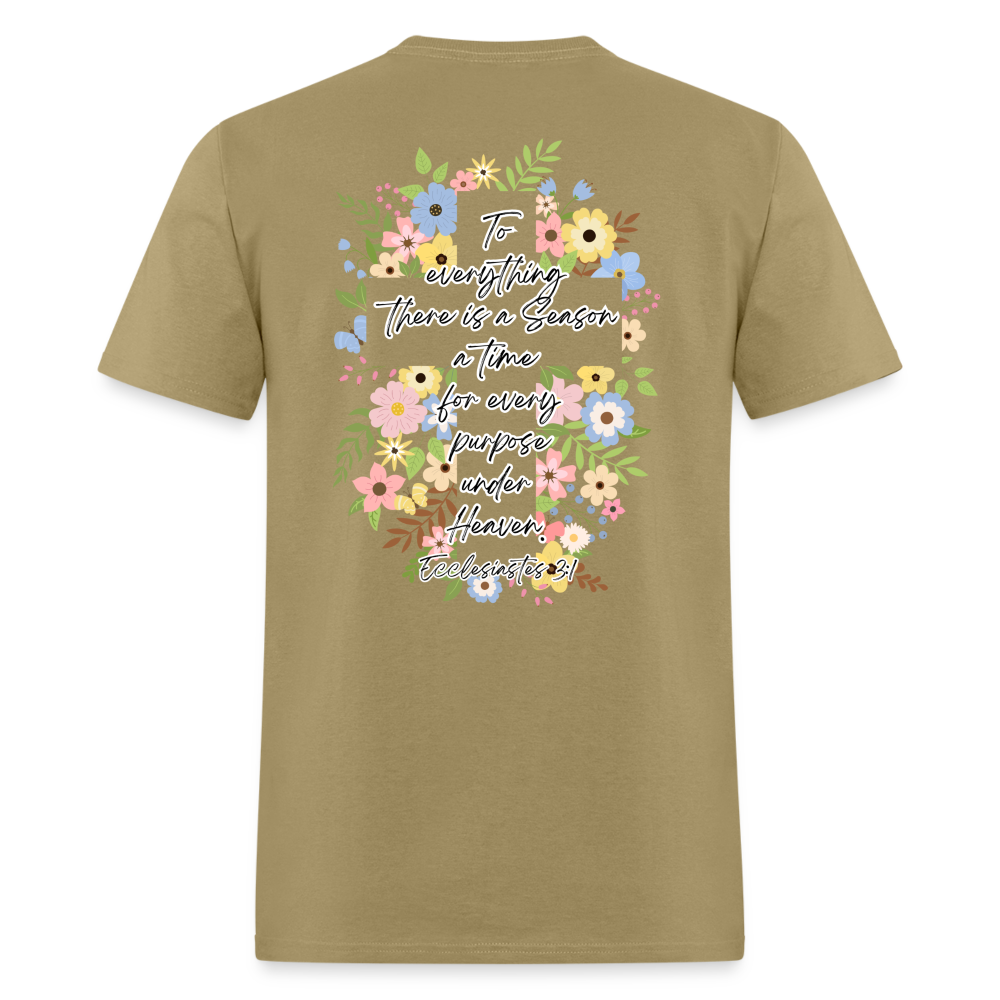 Ecclesiastes 3:1 Classic T-Shirt - khaki