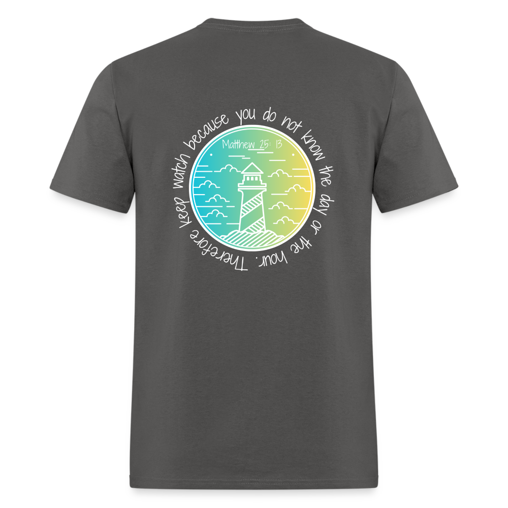 Matt 25:13 Classic T-Shirt - charcoal