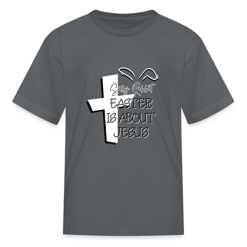 Silly Rabbit Kids' T-Shirt - charcoal