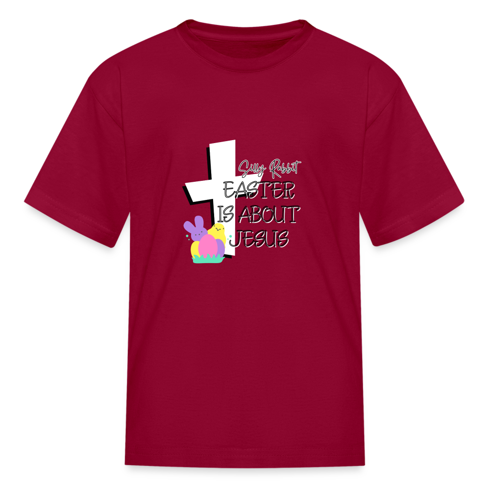 Silly Rabbit 2 Kids' T-Shirt - dark red