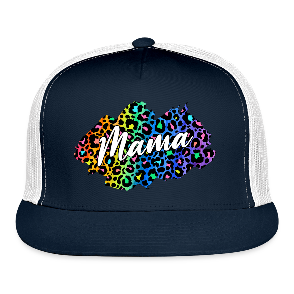 MAMA Trucker Cap - navy/white