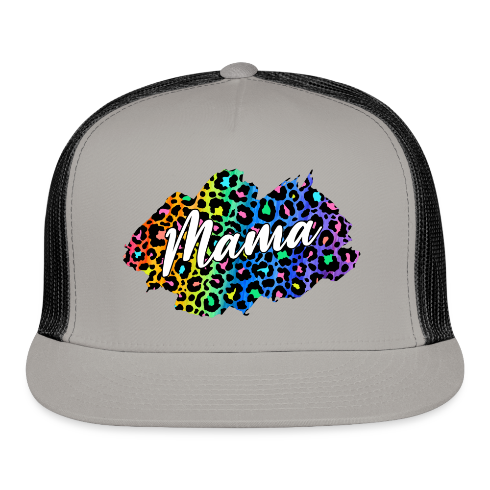 MAMA Trucker Cap - gray/black