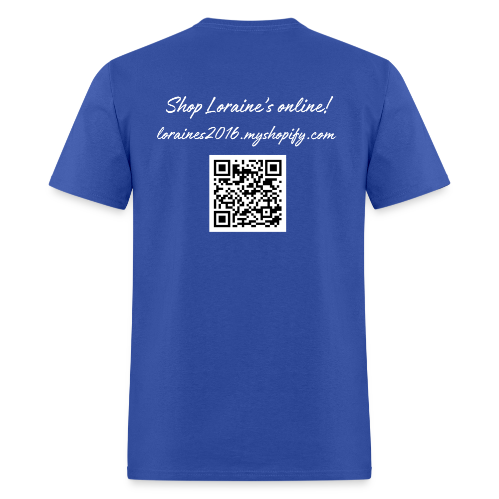 Loraine's Custom Business Classic T-Shirt - royal blue