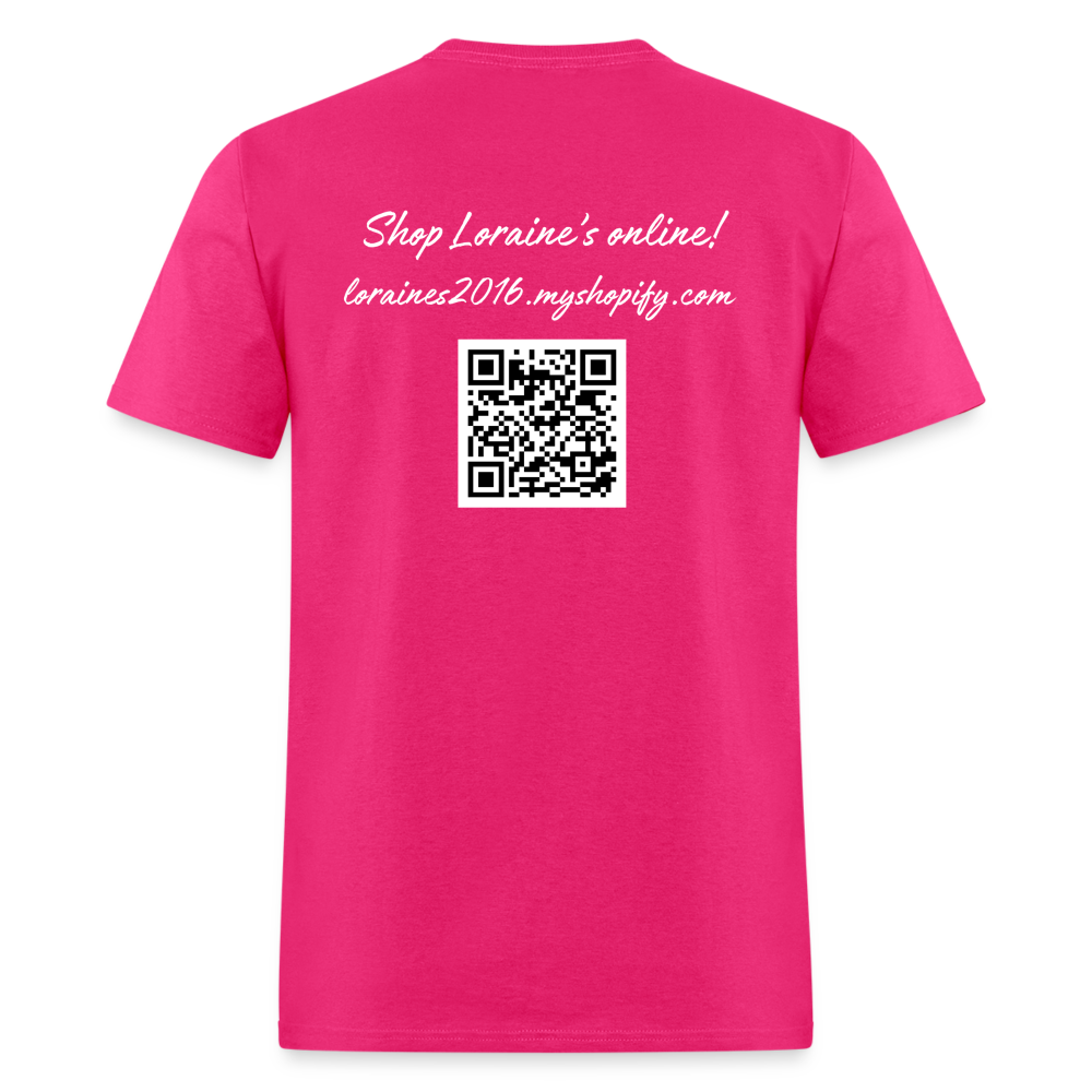 Loraine's Custom Business Classic T-Shirt - fuchsia