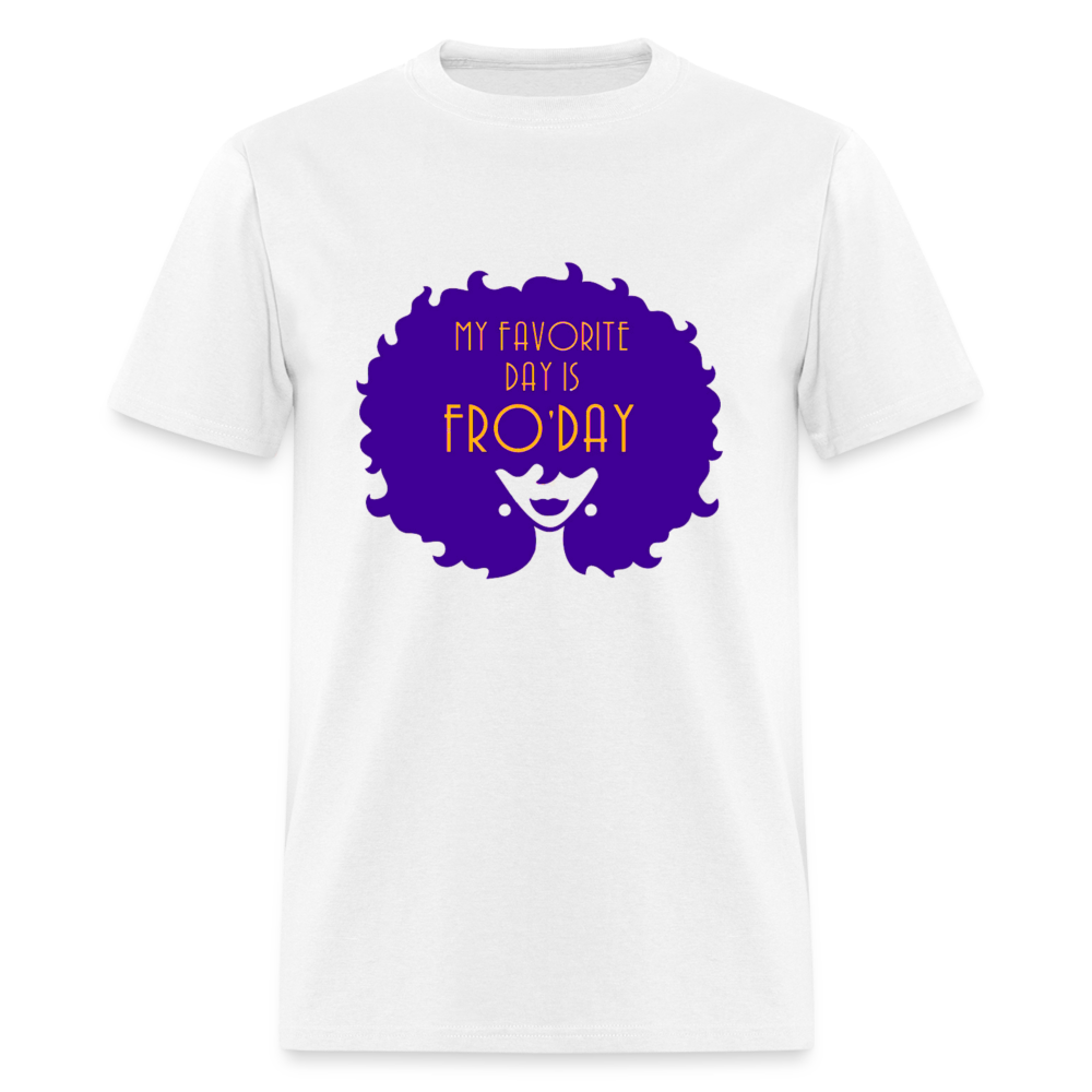 Fro'Day T-Shirt - white
