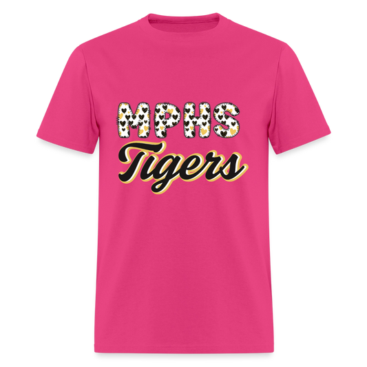 MPHS Black and Gold Love  T-Shirt | GILDAN 5000 - fuchsia