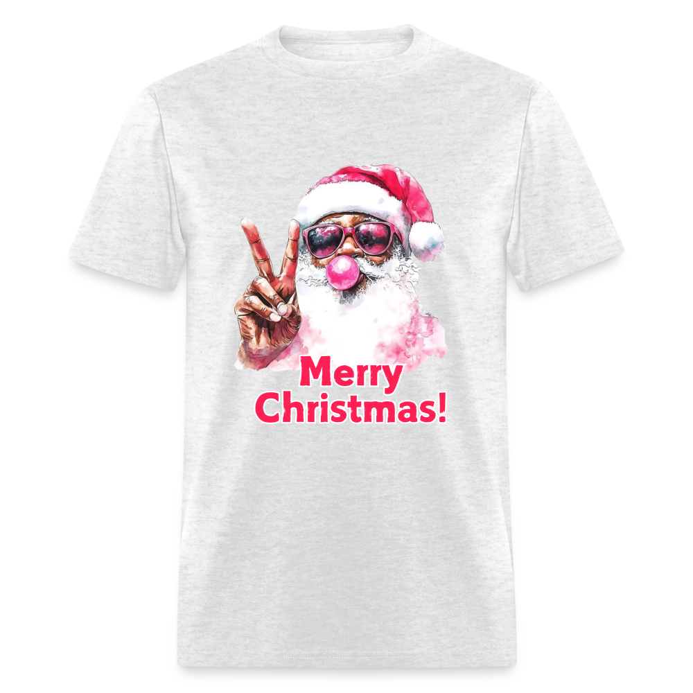 Peace Merry Christmas Unisex Classic T-Shirt - light heather gray