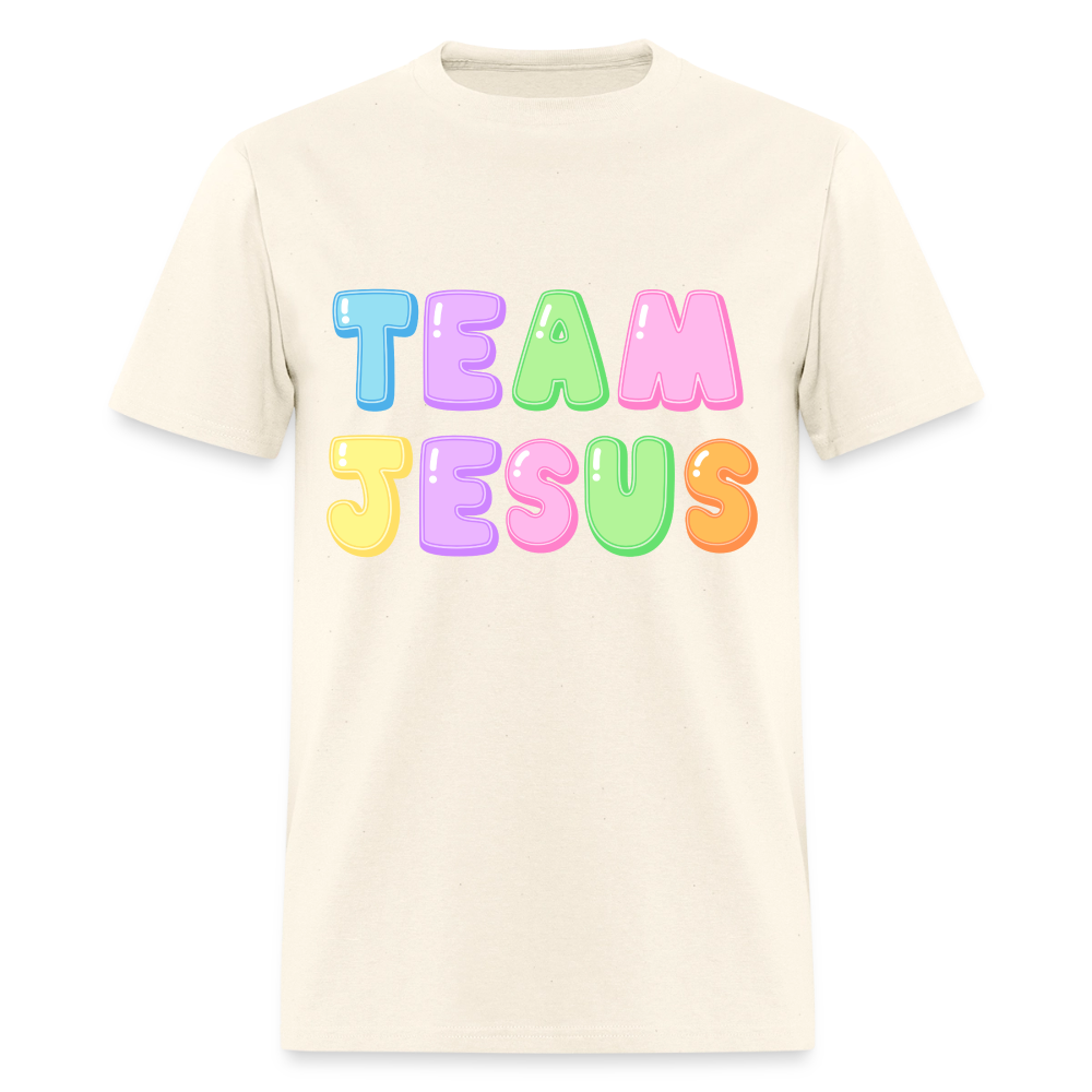 Team Jesus T-Shirt | GILDAN 5000 - sweet cream heather