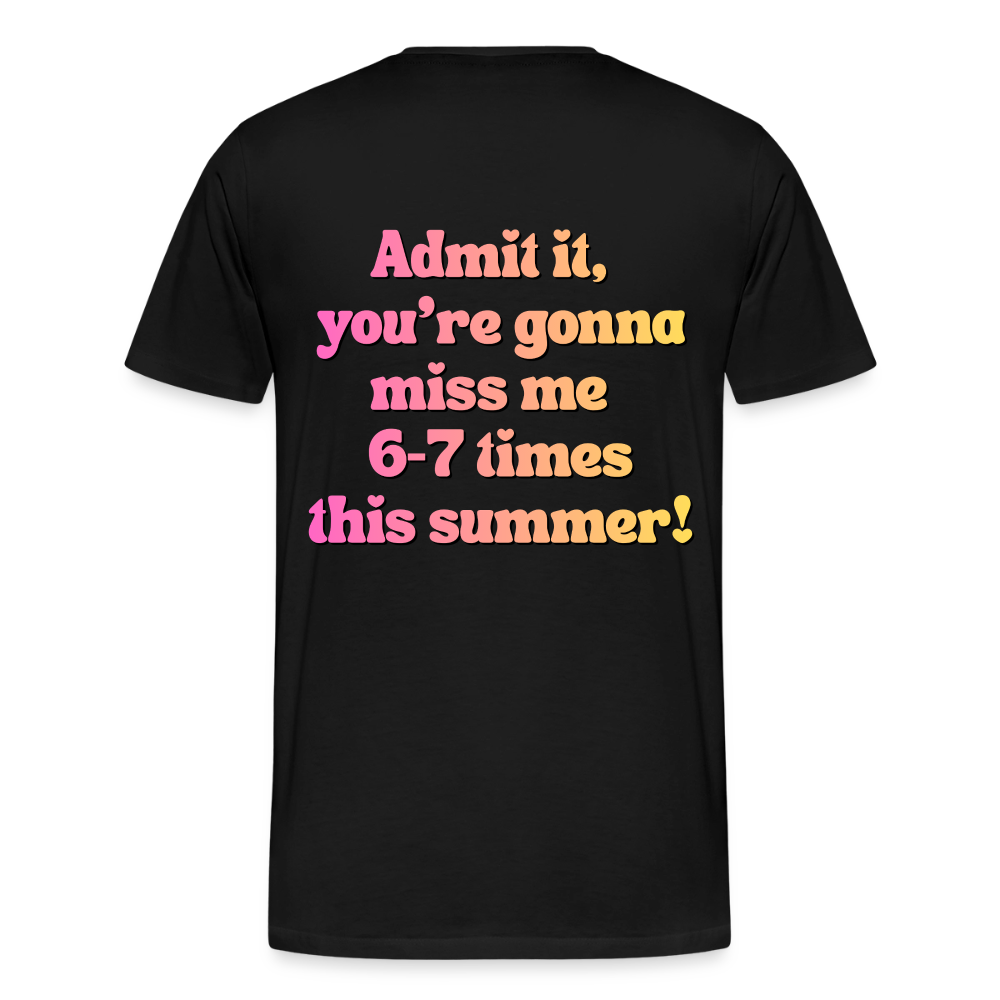 MPHS Cafeteria Crew 6-7 Times Premium Adult T-Shirt - black