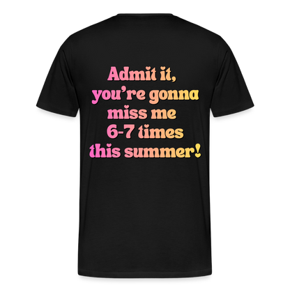 MPHS Cafeteria Crew 6-7 Times Premium Adult T-Shirt - black