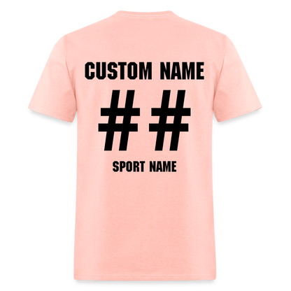 Customizable TVO: Tiger Vibes Only Classic T-Shirt - blush pink 