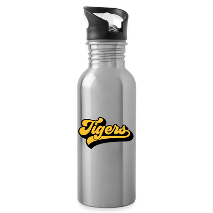 Tigers Water Bottle - silver