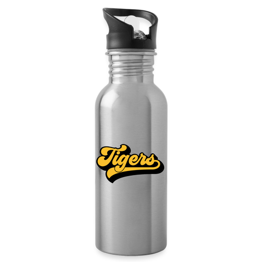 Tigers Water Bottle - silver