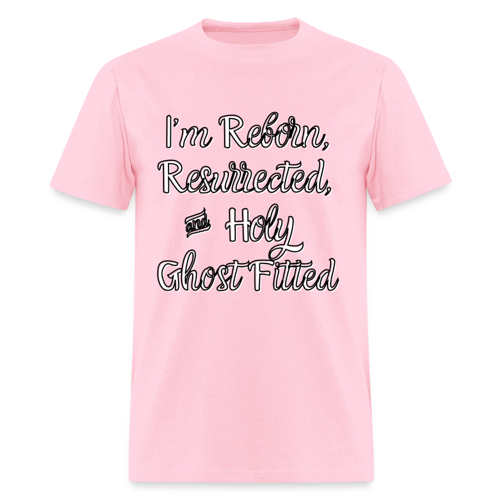 Holy Ghost Fitted T-Shirt | GILDAN 5000 - pink
