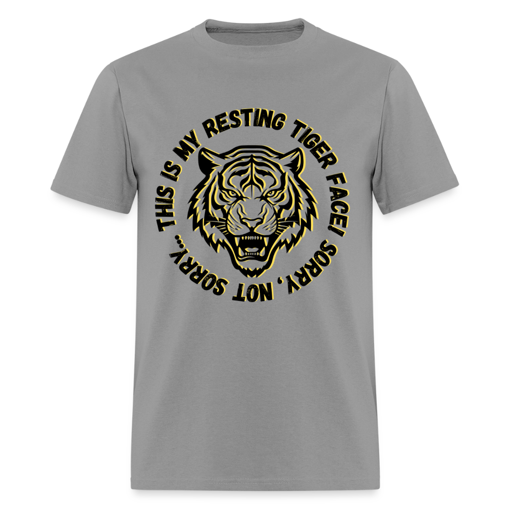Resting Tiger Face 3  T-Shirt | GILDAN 5000 - rock