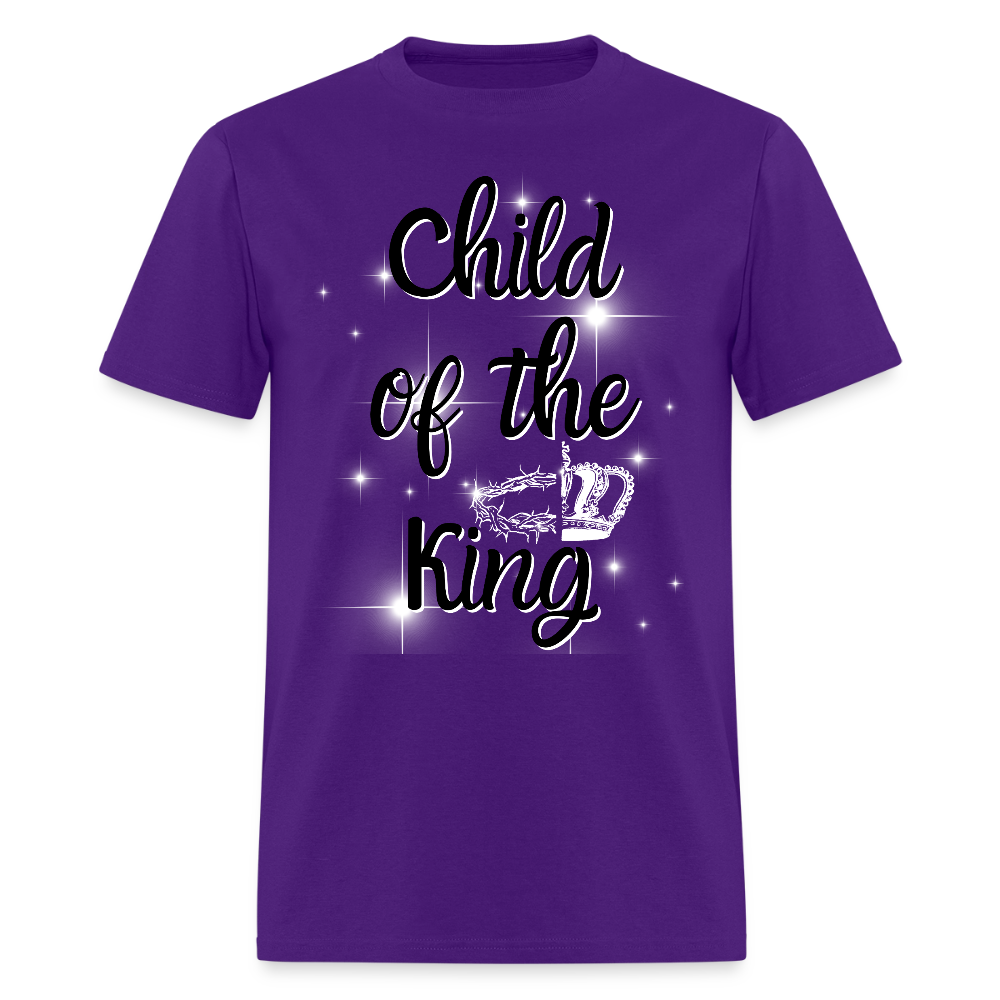 Child of the King T-Shirt | GILDAN 5000 - purple