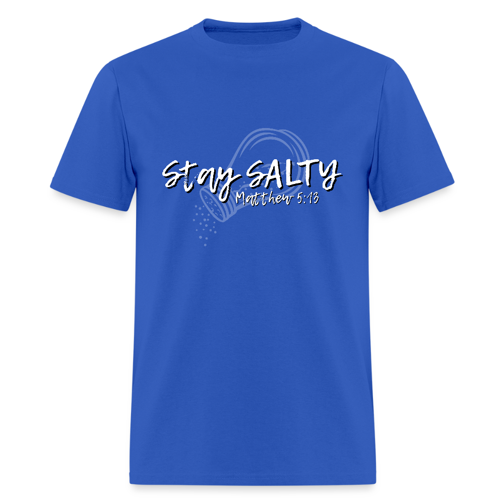 Stay Salty T Shirt - royal blue