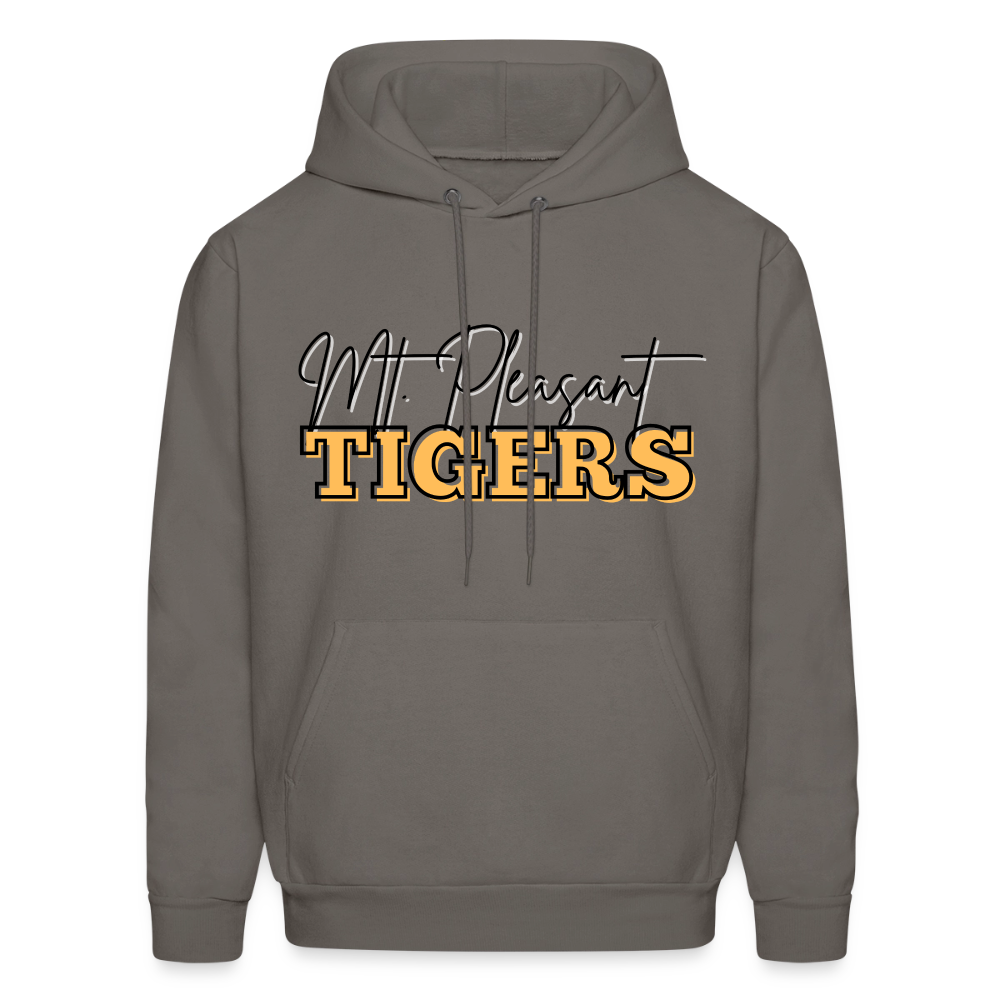 MP Bleed Black and Gold Hoodie - asphalt gray