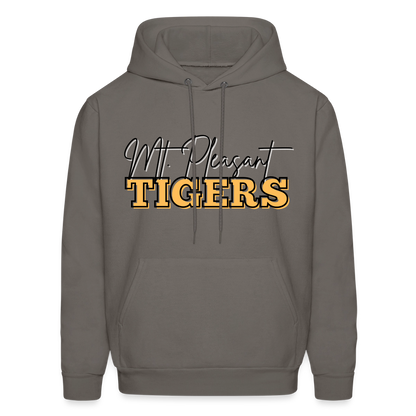 MP Bleed Black and Gold Hoodie - asphalt gray
