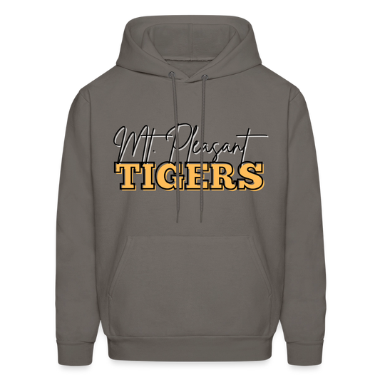 MP Bleed Black and Gold Hoodie - asphalt gray