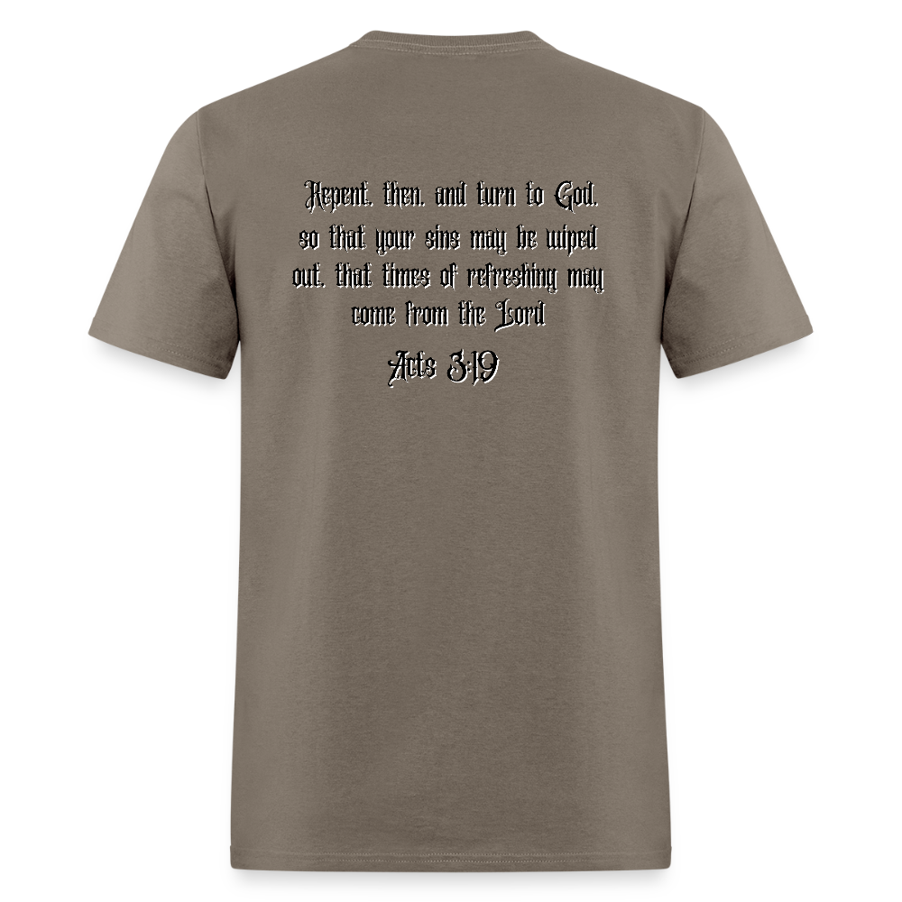 REPENT T-Shirt | GILDAN 5000 - safari