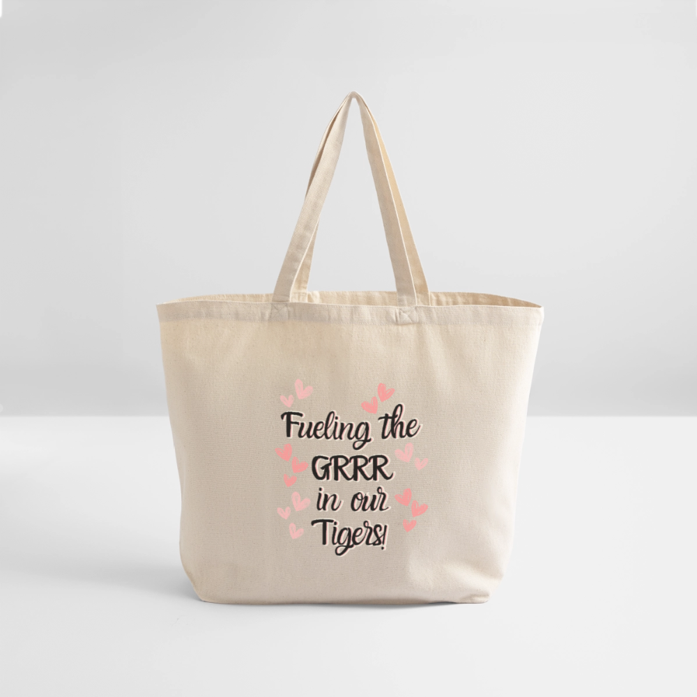 MPHS Fueling the Grr in our Tigers! Eco-Friendly Cotton Tote - natural