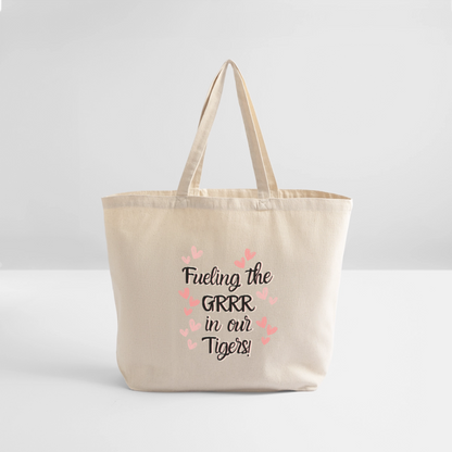 MPHS Fueling the Grr in our Tigers! Eco-Friendly Cotton Tote - natural
