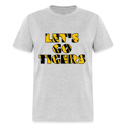Let's Go Tigers Unisex Classic T-Shirt - heather gray