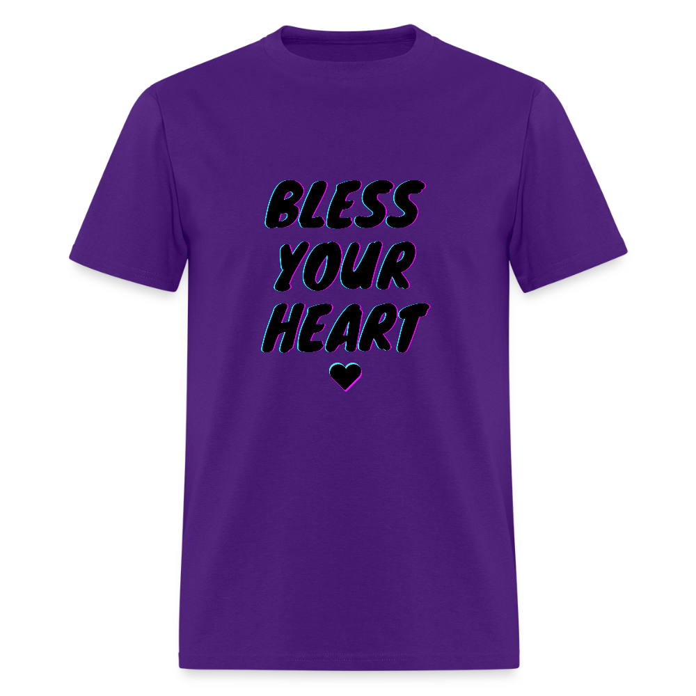 Bless your heart Unisex Classic T-Shirt - purple