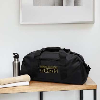 Mount Pleasant Tigers Recycled Duffel Bag - black