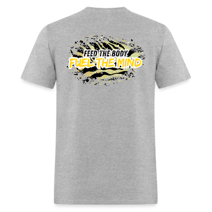 MPISD Child Nutrition LOGO & Motto T-Shirt | GILDAN 5000 - heather gray