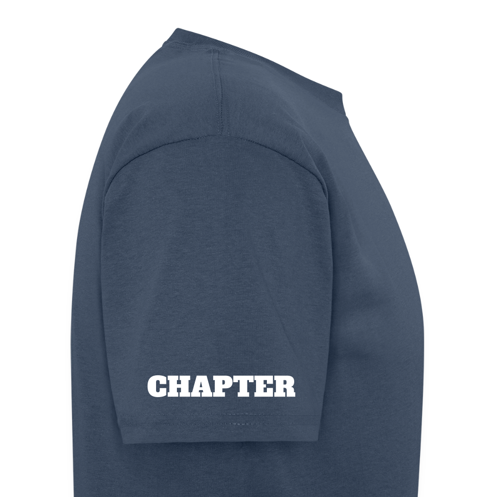 Customizable Zeta Phi Beta T-Shirt | GILDAN 5000 -  blue dusk