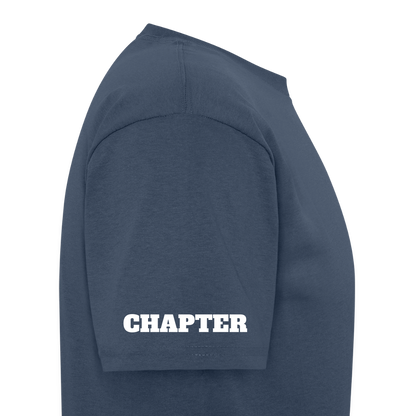 Customizable Zeta Phi Beta T-Shirt | GILDAN 5000 -  blue dusk