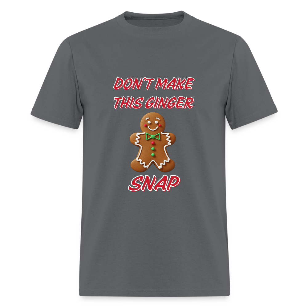 Ginger SNAP T-Shirt | GILDAN 5000 - charcoal