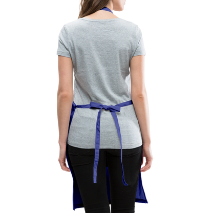 Tigers Adjustable Apron - royal blue