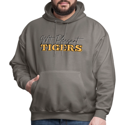MP Bleed Black and Gold Hoodie - asphalt gray