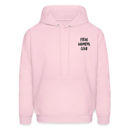 FWC Butterflies Hoodie - pale pink