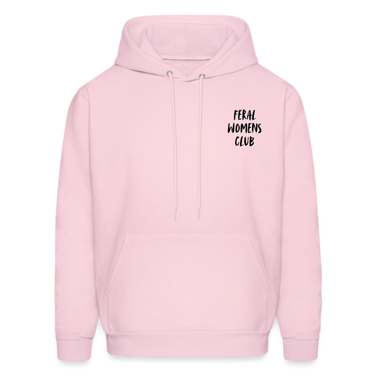FWC Butterflies Hoodie - pale pink