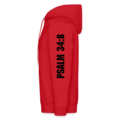 Psalm 34:8 - red