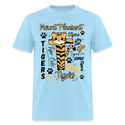 SIMS Tigers Adult T-Shirt | GILDAN 5000 - powder blue