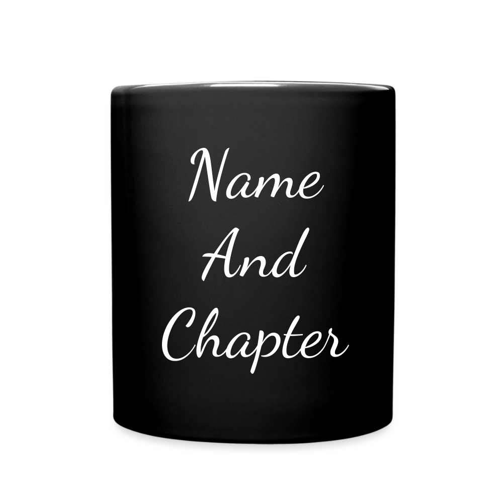 Customizable Zeta Phi Beta Full Color Mug - black