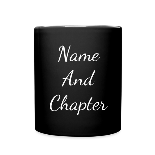 Customizable Zeta Phi Beta Full Color Mug - black