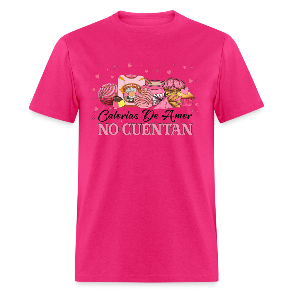 Calories of Love Unisex Classic T-Shirt - fuchsia