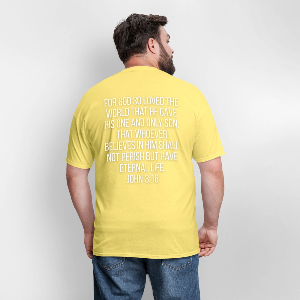 John 3:16 Classic T-Shirt - cornsilk