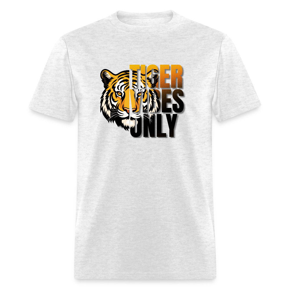 Tiger Vibes Only Black & Gold Classic T-Shirt - light heather gray