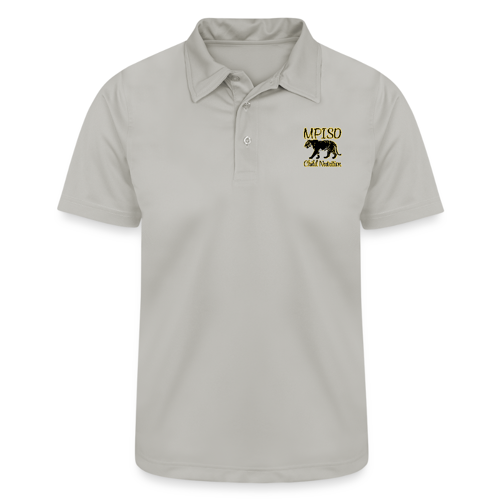MPISD Child Nutrition Tiger Unisex Command Snag Protection Polo - silver