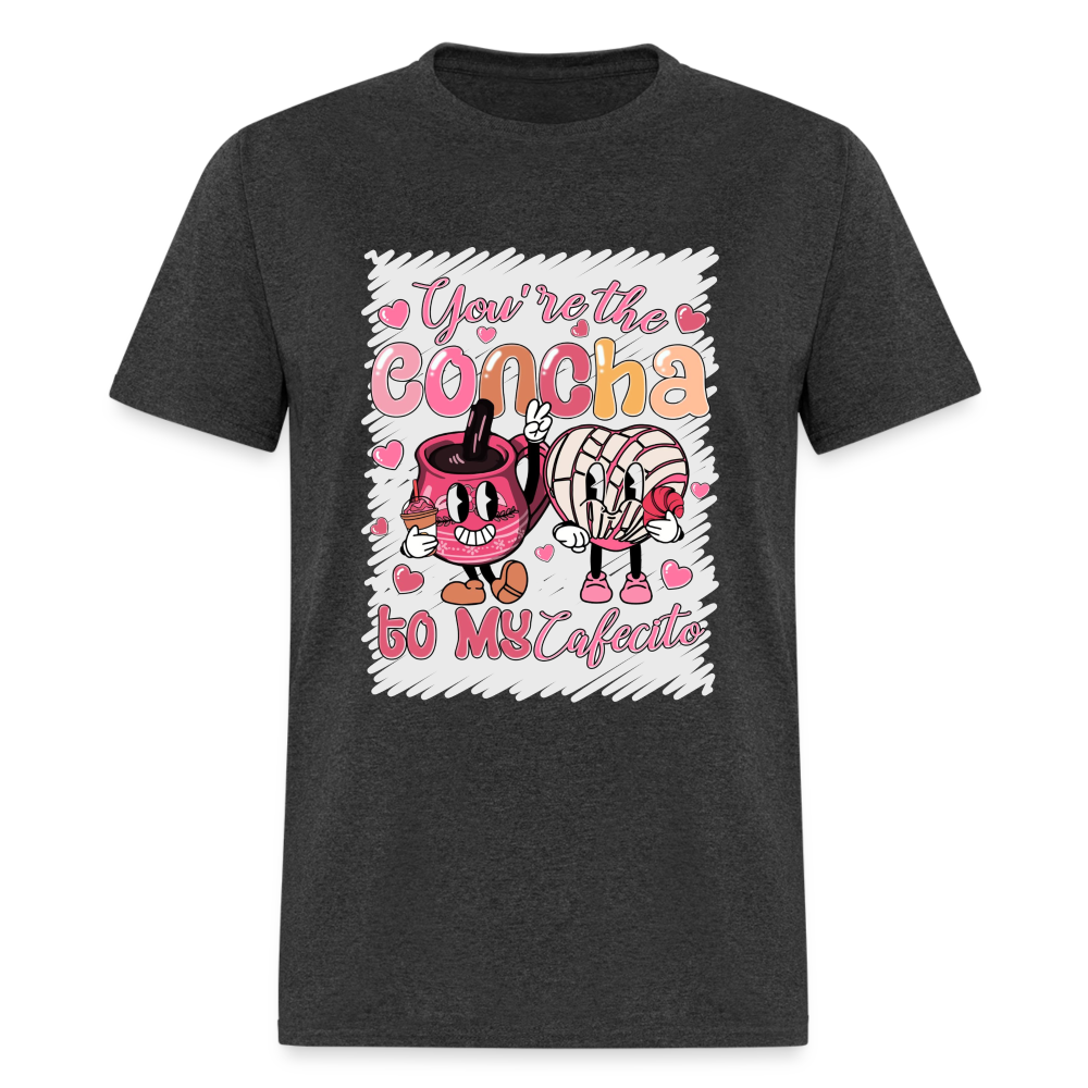 Concha to my Cafecito Unisex Classic T-Shirt - heather black