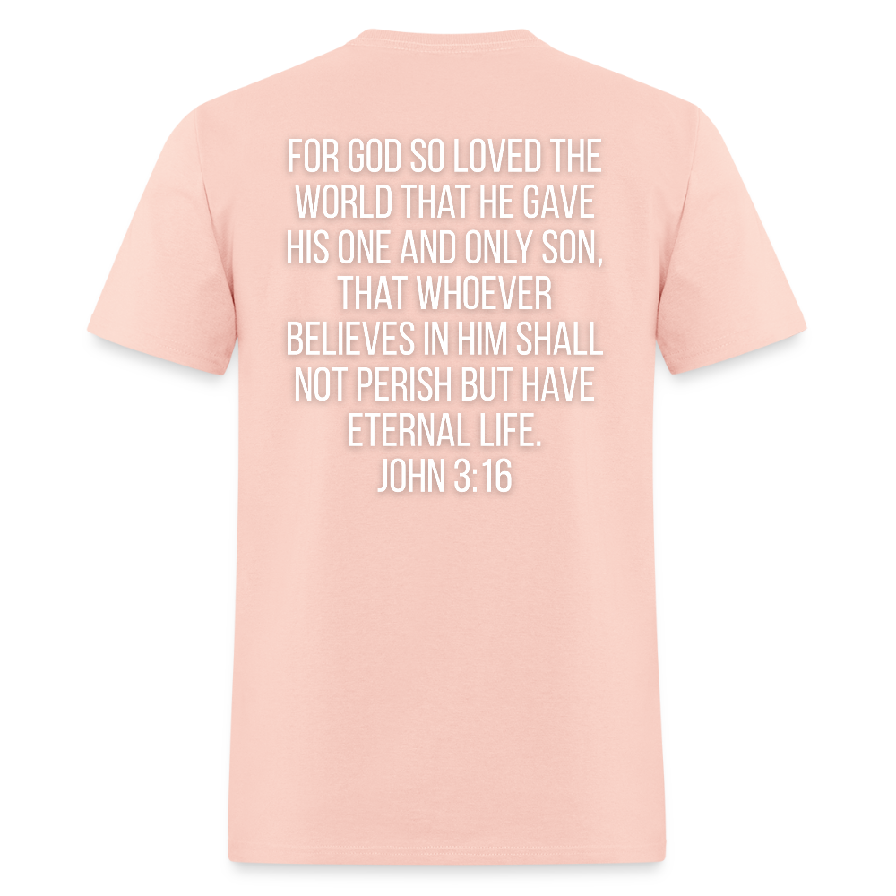 John 3:16 Classic T-Shirt - blush pink 