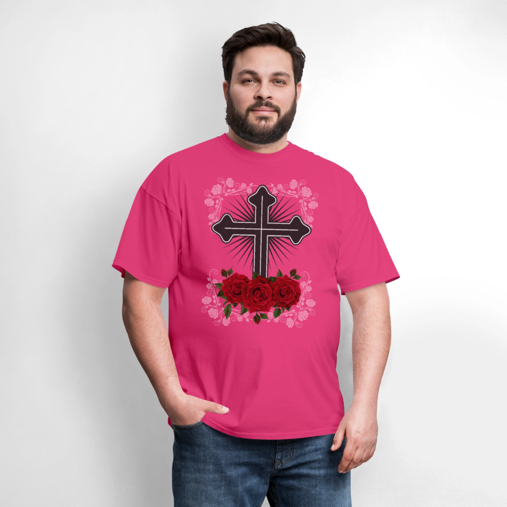 John 3:16 Classic T-Shirt - fuchsia
