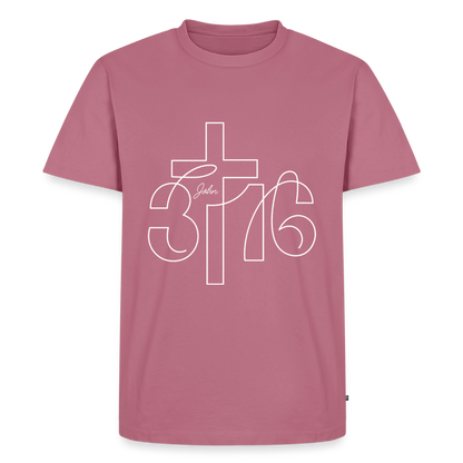 John 3:16 Premium Adult T-Shirt - mauve